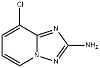 8-chloro-[1,2,4]triazolo[1,5-a]pyridin-2-amine Struktur