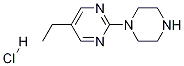 5-Ethyl-2-(piperazin-1-yl)pyrimidinehydrochloride Structure