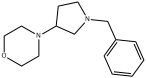 N-苄基-4-(3-吡咯烷基)吗啉, 1245646-52-9, 结构式