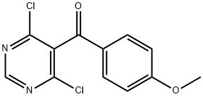 (4,6-디클로로피리미딘-5-일)(4-메톡시페닐)메탄온