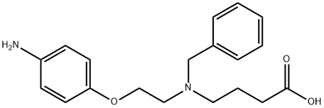 부탄산,4-[[2-(4-a미노페녹시)에틸](페닐메틸)a미노]-