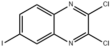 2,3-二氯-6-碘喹喔啉 结构式