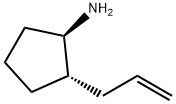 Cyclopentanamine, 2-(2-propenyl)-, trans- (9CI) Struktur