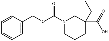 1-Cbz-3-ethylpiperidine-3-carboxylic Acid|1-CBZ-3-乙基哌啶-3-甲酸