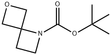 6-Oxa-1-aza-spiro[3,3]heptane-1-carboxylic acid tert-butyl ester Struktur
