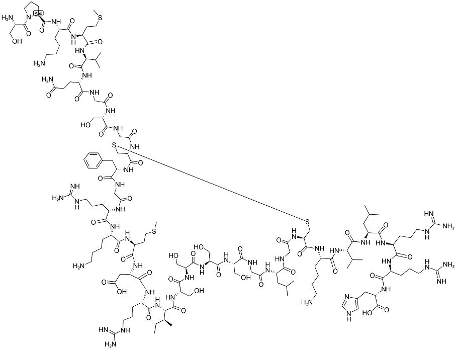 奈西利肽, 124584-08-3, 结构式