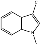 3-氯-1-甲基-1H-吲哚,124589-41-9,结构式