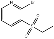 2-bromo-3-(ethylsulfonyl)-pyridine Structure