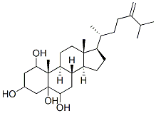 24-methylenecholestane-1,3,5,6-tetrol Structure