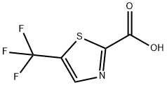5-(Trifluoromethyl)thiazole-2-carboxylic acid 结构式