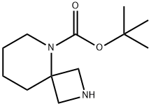 2,5-Diazaspiro[3.5]nonane-5-carboxylic acid, 1,1-dimethylethyl ester Struktur
