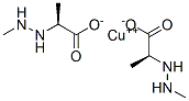 methylaminoalanine-copper(II) Struktur