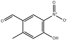 4-hydroxy-2-Methyl-5-nitrobenzaldehyde Structure