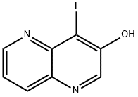 4-Iodo-1,5-naphthyridin-3-ol Structure