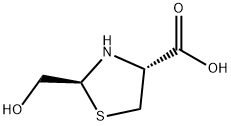 4-Thiazolidinecarboxylicacid,2-(hydroxymethyl)-,(2S-trans)-(9CI) 结构式