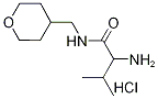 2-Amino-3-methyl-N-(tetrahydro-2H-pyran-4-ylmethyl)butanamide hydrochloride,1246172-75-7,结构式