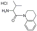 2-Amino-1-[3,4-dihydro-1(2H)-quinolinyl]-3-methyl-1-butanone hydrochloride Structure