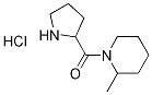 (2-Methyl-1-piperidinyl)(2-pyrrolidinyl)methanonehydrochloride Struktur