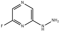 (6-Fluoro-1H-pyrazin-2-ylidene)-hydrazine Struktur