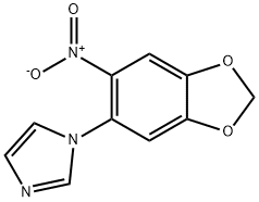 1-(6-硝基-1,3-苯并二唑-5-基)-1H-咪唑,1246648-80-5,结构式