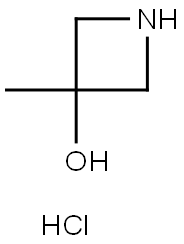 3-METHYLAZETIDIN-3-OL HYDROCHLORIDE Structure