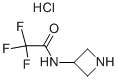 3-三氟乙酰氨基氮杂环丁烷盐酸盐 结构式