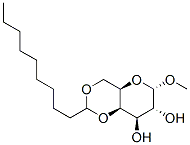 alpha-d-Galactopyranoside, methyl 4,6-O-decylidene-|