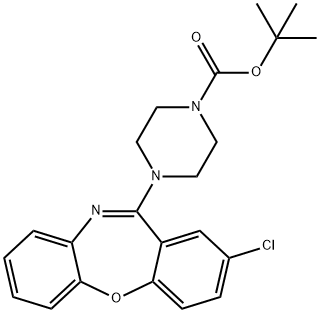 N-tert-Butoxycarbonyl Amoxapine Structure