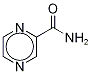 ピラジンアミド-15N,D3 化学構造式