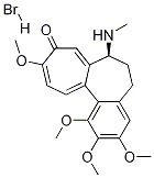 (7S)-6,7-Dihydro-1,2,3,10-tetraMethoxy-7-(MethylaMino)benzo[a]heptalen-9(5H)-one HydrobroMide 化学構造式