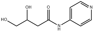 N-(4-Pyridyl)-3,4-dihydroxybutyramide, 1246818-25-6, 结构式