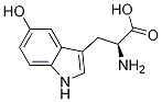 5-Hydroxy L-Tryptophan 化学構造式