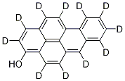 3-Hydroxy Benzopyrene-d11 化学構造式