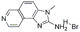 3-Methyl-3H-imidazo[4,5-f]isoquinolin-2-amine Hydrobromide, 1246819-52-2, 结构式