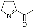 2-Acetyl-1-pyrroline-13C2  85% (10% w/w in DCM) 化学構造式