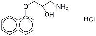 Nor Propranolol 化学構造式