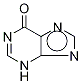 Hypoxanthine-13C2,15N Structure