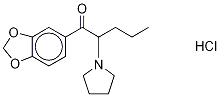 Methylenedioxypyrovalerone-d8 Hydrochloride Structure