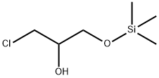 RAC 1-O-トリメチルシリル3-クロロ-1,2-プロパンジオール 化学構造式