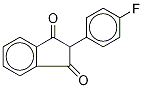 Fluindione-d4 化学構造式