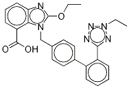 2H-2-Ethyl-d5 Candesartan
 化学構造式