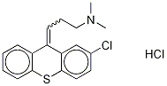 氘代氯普噻吨盐酸盐,1246832-91-6,结构式