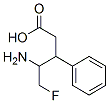 4-amino-5-fluoro-3-phenylpentanoic acid 结构式