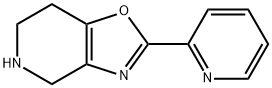 Oxazolo[4,5-c]pyridine, 4,5,6,7-tetrahydro-2-(2-pyridinyl)-,1246891-69-9,结构式