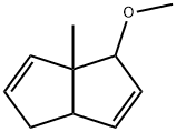 Pentalene, 1,3a,4,6a-tetrahydro-1-methoxy-6a-methyl- (9CI) 结构式