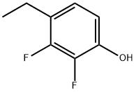 Phenol,  4-ethyl-2,3-difluoro- Struktur