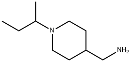 C-(1-sec-Butyl-piperidin-4-yl)-methylamine Struktur