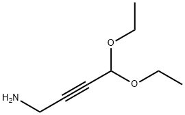 4,4-DIETHOXY-BUT-2-YNYLAMINE 结构式