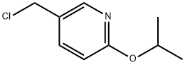 5-(chloroMethyl)-2-isopropoxypyridine Struktur