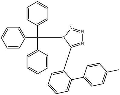 124750-53-4 N-(三苯基甲基)-5-(4'-甲基联苯-2-基)四氮唑